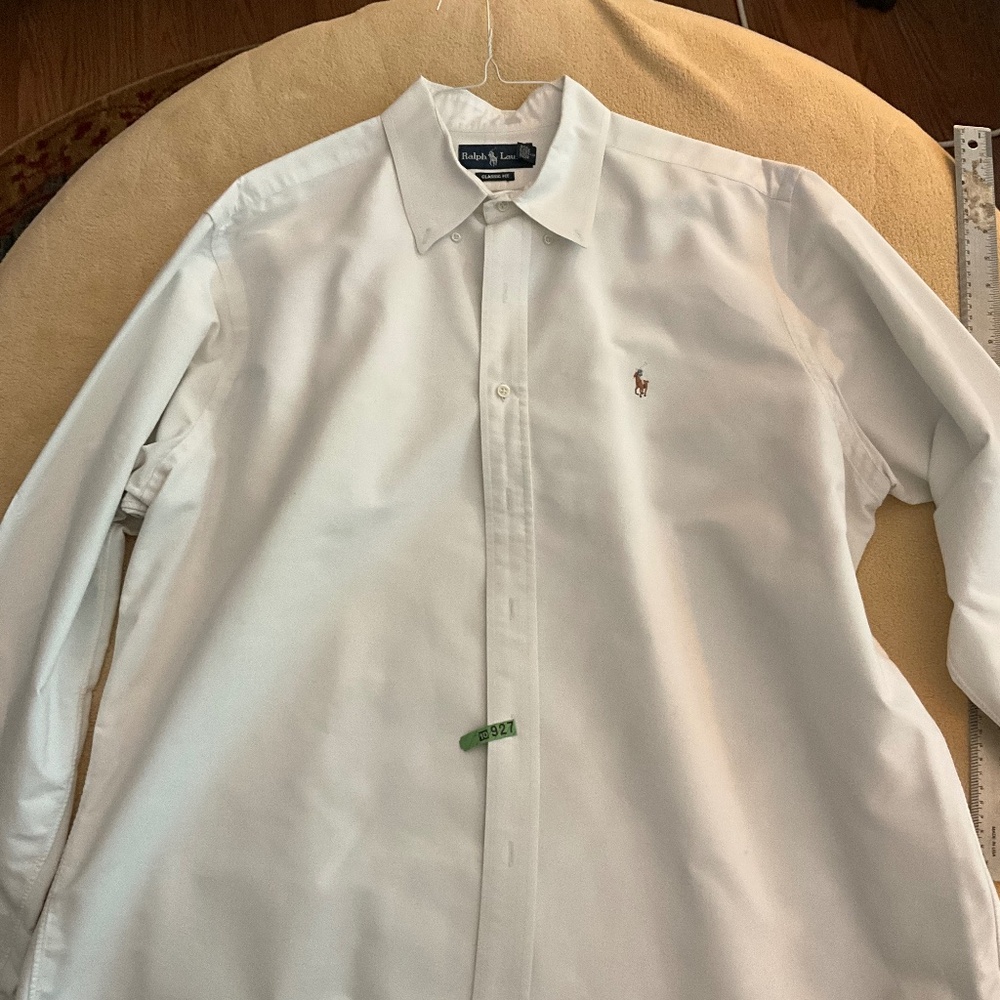 Ralph Lauren Classic Fit Long Sleeve Button Up, XL